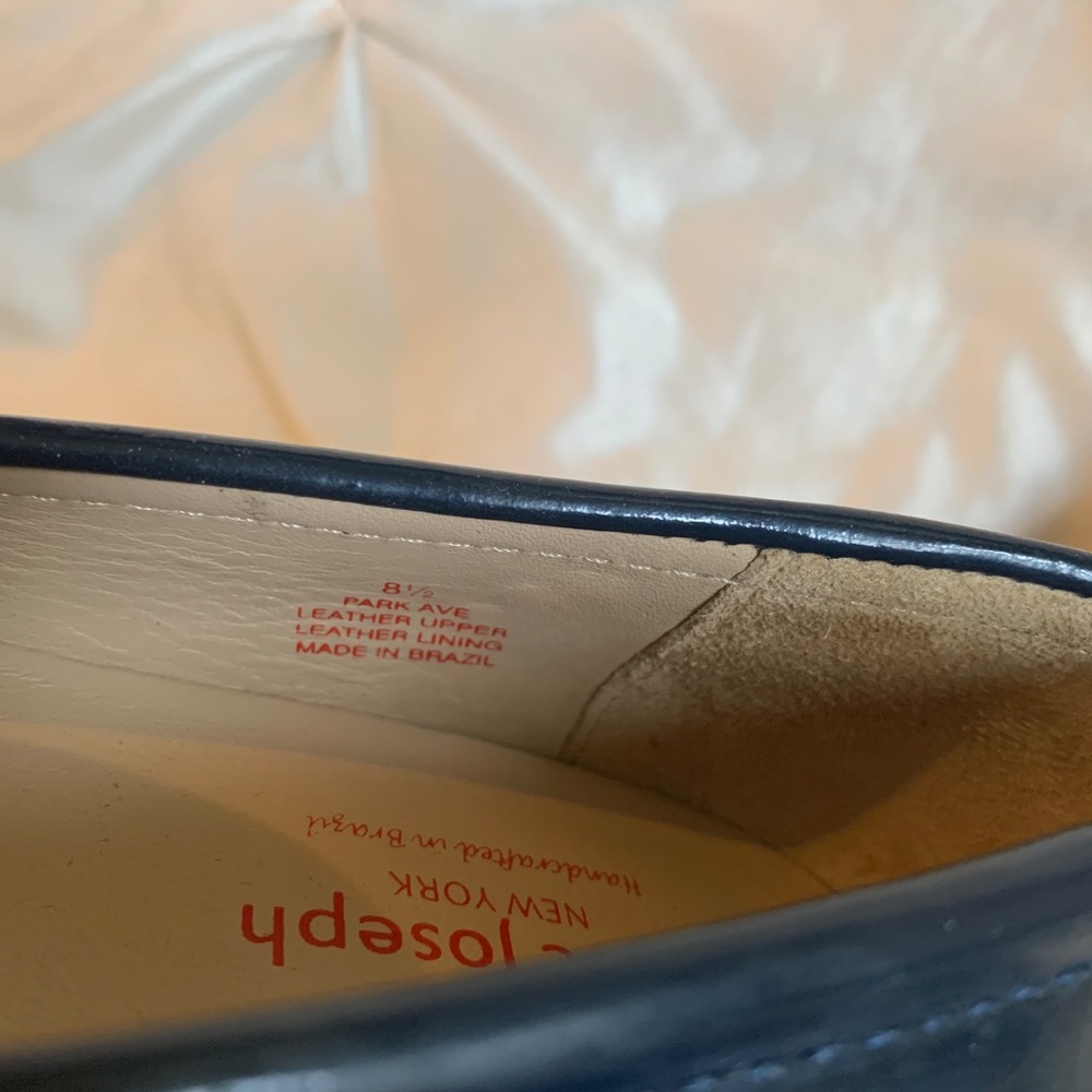 Marc Joseph New York Blue Patent Leather Loafers sz 8.5 - Picture 8 of 8